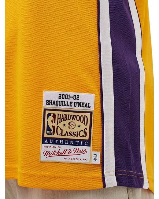 X La Lakers Débardeur À Logo Imprimé Mitchell & Ness pour homme en coloris Yellow