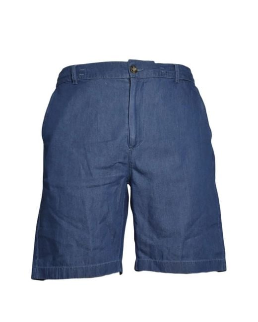 Mc2 Saint Barth Blue Ischia Denim Shorts for men