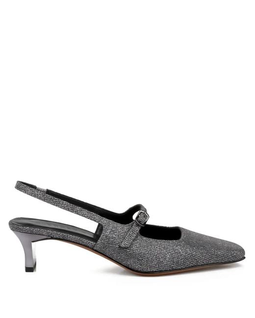 Robert Clergerie Gray 45Mm Suziet Pumps