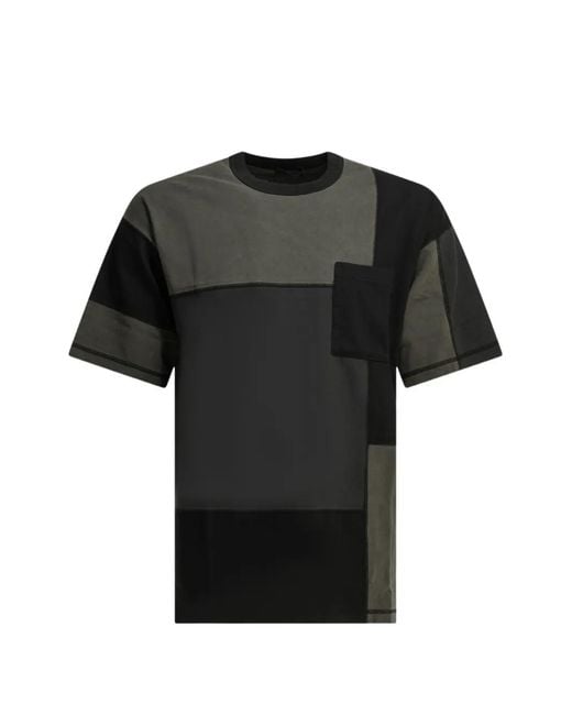 Comme des Garçons Black Patchwork T-Shirt for men
