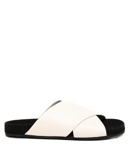 Senso Darcie Ii レザーサンダル White
