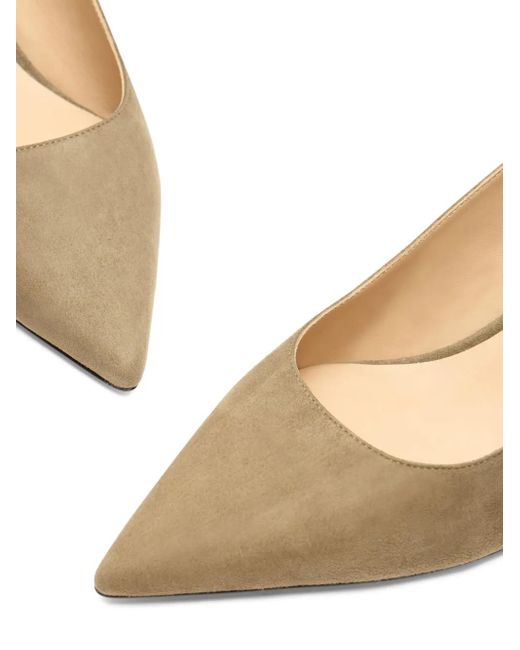 Stuart Weitzman Stuart Sculpt 50mm スリングバックパンプス Natural