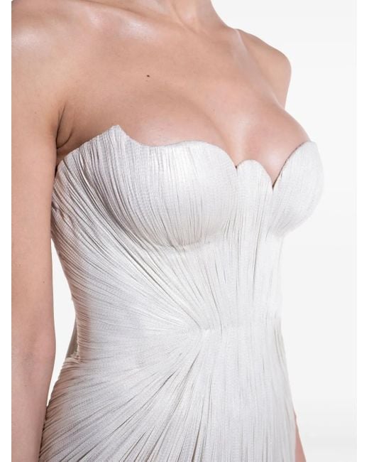 Maria Lucia Hohan ストラップレス ドレス White