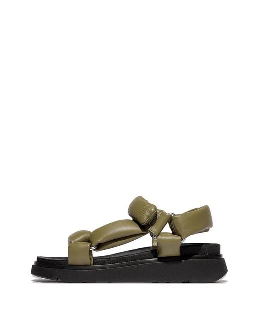 Fitflop Gen-Ff Leren Sandalen in het Green
