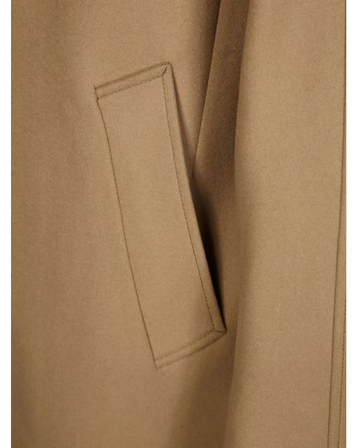 Manuel Ritz Brown Loren Button Coat for men