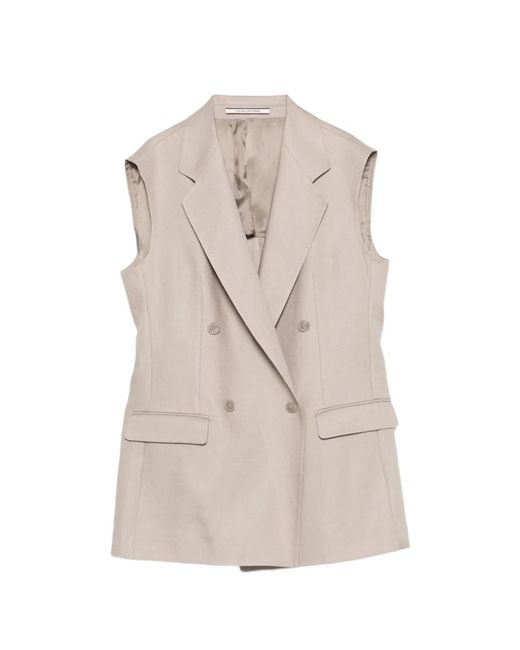 Tagliatore Natural Double-Breasted Waistcoat