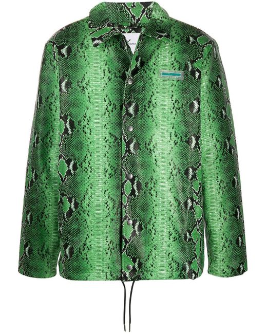 Veste Goach imprimée effet peau de serpent Daily Paper pour homme en coloris Green