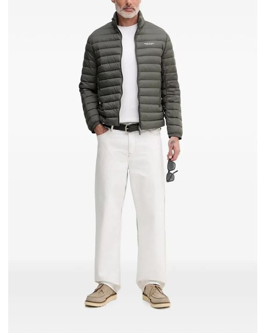 ARMANI EXCHANGE Gray Quilted Jacket for men