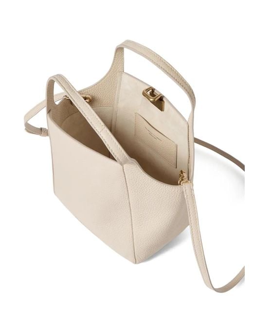 Brunello Cucinelli Natural Sartorial Small Bucket Bag