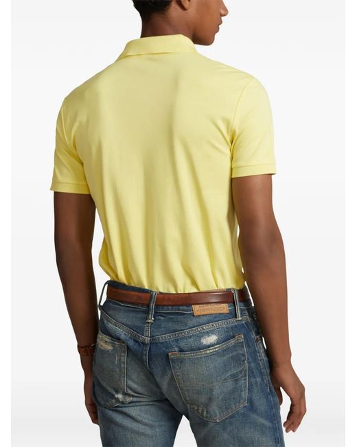 Polo Ralph Lauren Yellow Logo Polo Shirt for men