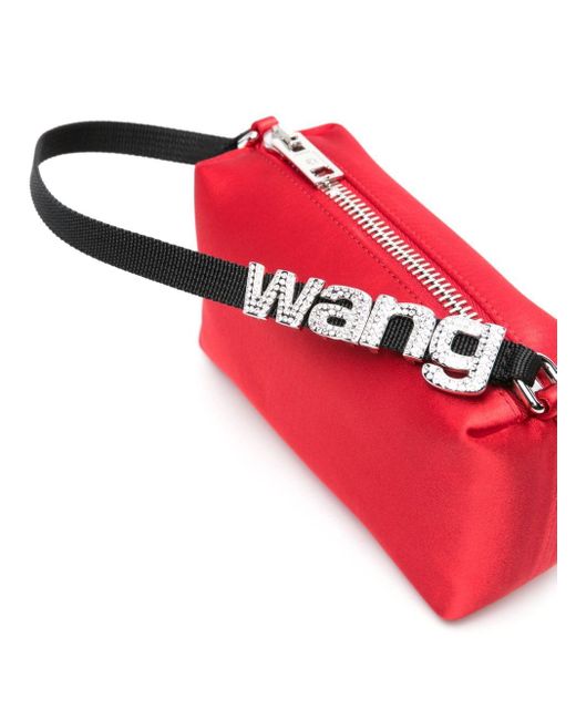Alexander Wang Pink Heiress Satin Shoulder Bag