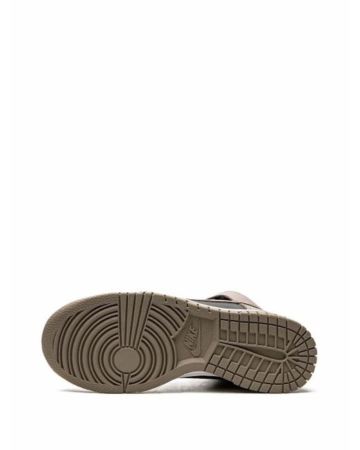 Nike Brown Dunk High "Moon Fossil" Sneakers