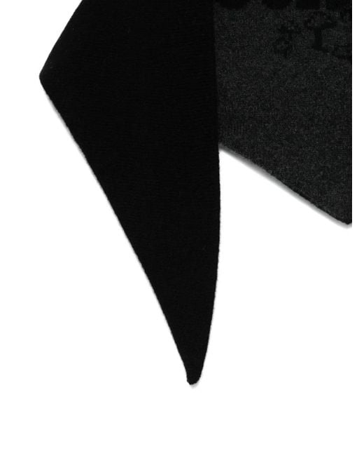 Simone Rocha Black Foulard