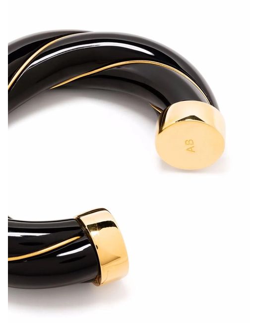 Aurelie Bidermann Black Diana Maxi Cuff