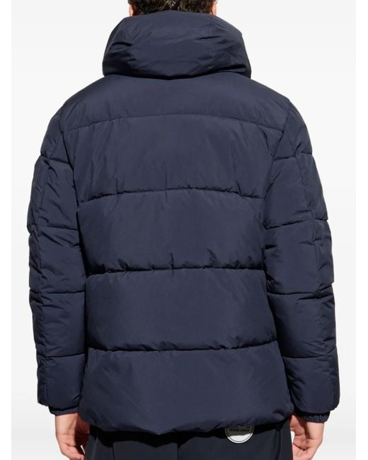 Save The Duck Blue Alter Hooded Jacket for men