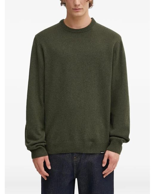 Carhartt メンズ グリーン クルーネックセーター 【公式通販】