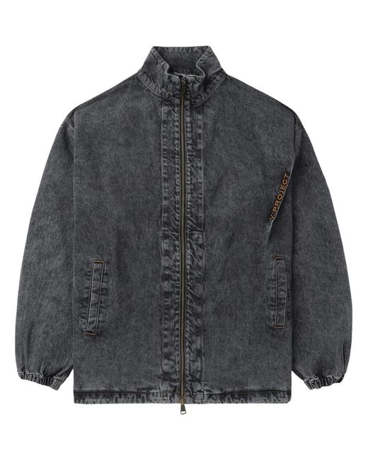 Y. Project Gray Zip-Up Jacket for men