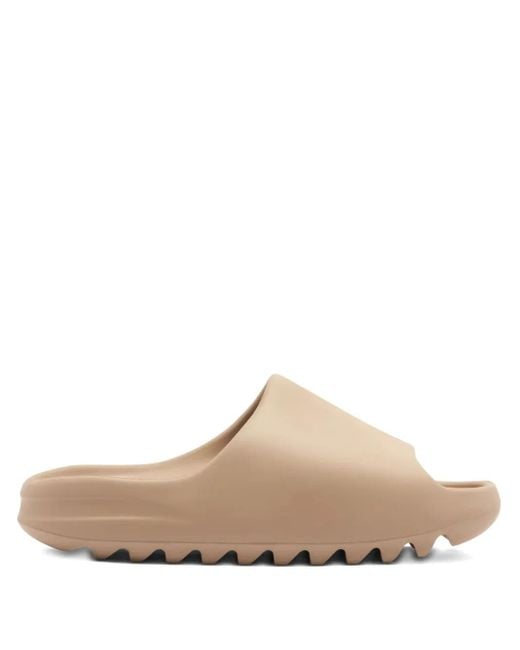 Yeezy Natural Yeezy Ridged Sole Slides for men