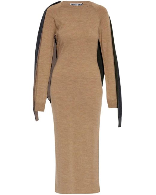 Moschino Natural Wool Dress