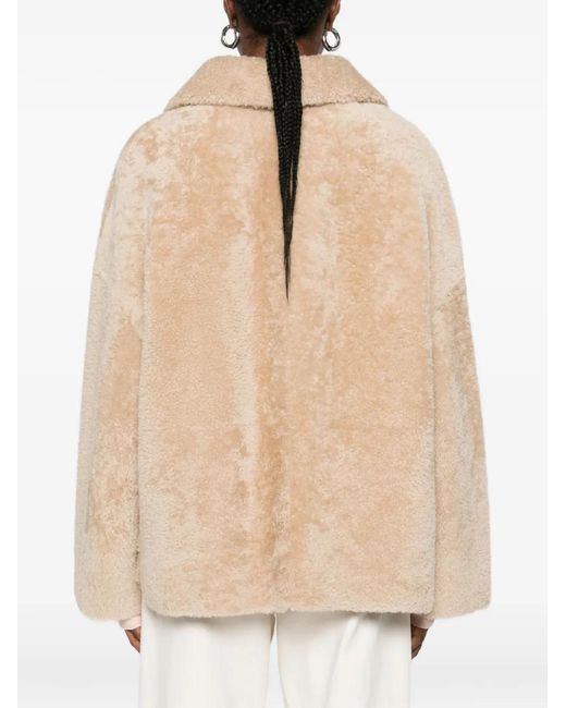 Arma Natural Isabella Reversible Shearling Coat