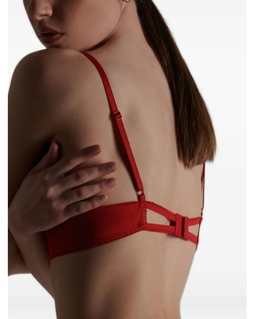 Maison Close Red Le Petit Secret Garter Belt