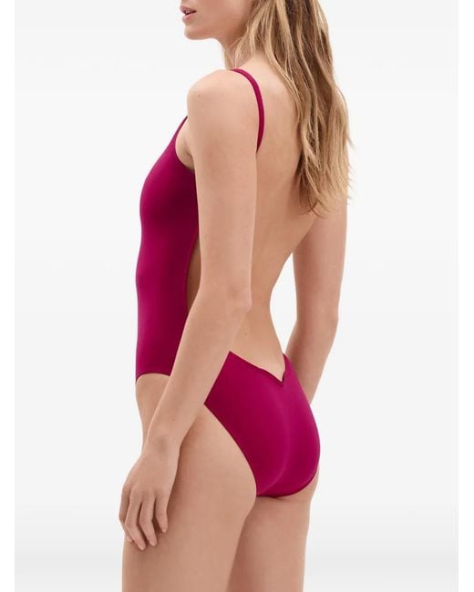 Eres Red Cambrure One-Piece Swimsuit