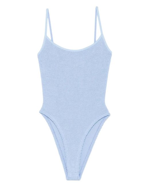 Hunza G Pamela ワンピース水着 Blue