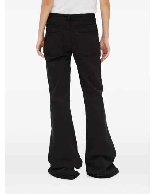 Ann Demeulemeester Black Jean Slim Toos
