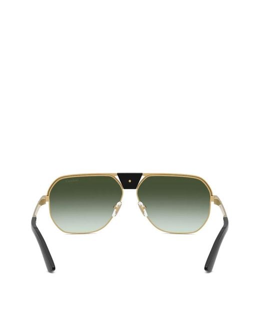 Versace Green Medusa Head Sunglasses for men