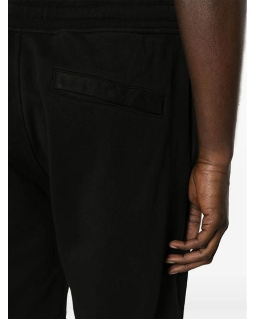 Stone Island Black Shorts for men