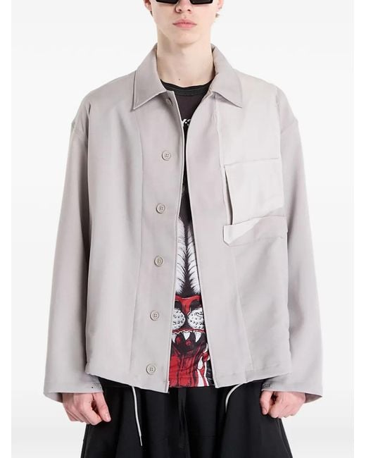 Blusón Utility Y-3 de hombre de color White