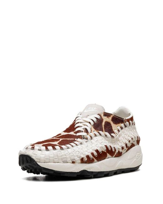 Nike Brown Air Footscape Woven Sneakers