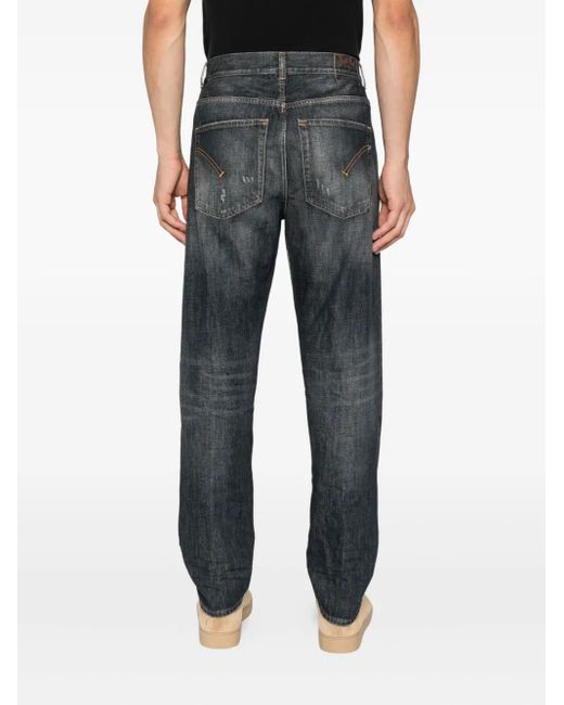 Dondup Gray Distressed Jeans for men