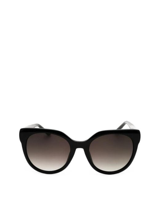 ESCADA Black Oversized-Frame Sunglasses