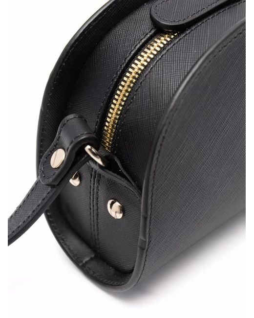 A.P.C. Black Demi-Lune Schultertasche