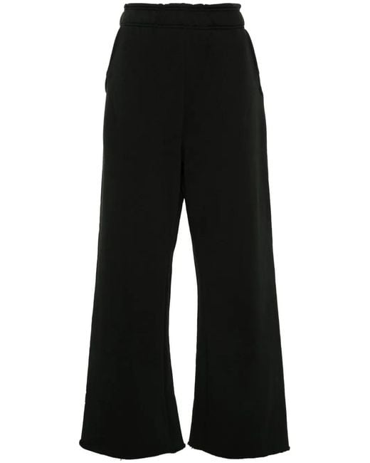 Entire studios Black Straight Track Pants