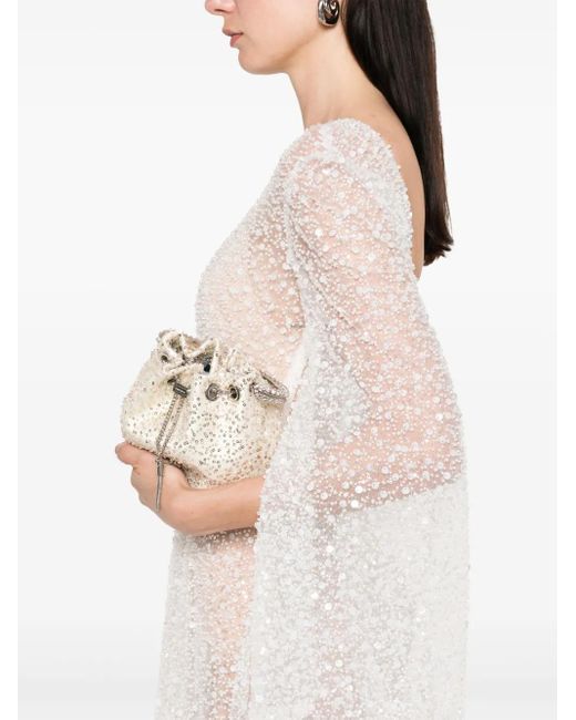 Parlor デコラティブ ドレス White
