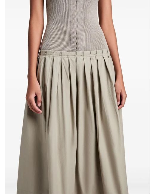 Proenza Schouler Natural Tori Maxi Dress
