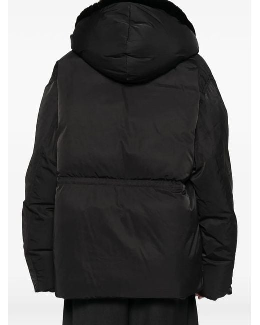 Totême  Black Cinched Puffer Jacket