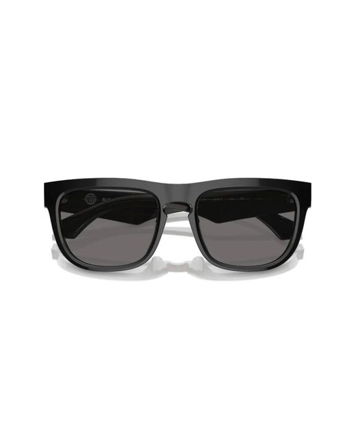 Burberry Black Square Frame Sunglasses for men