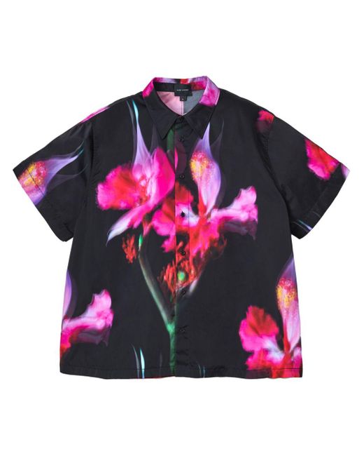 Marc Jacobs Pink Future Floral-print Shirt