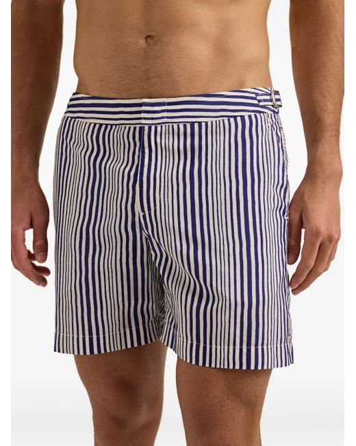 Orlebar Brown Zwembroek Met Print in het Blue voor heren