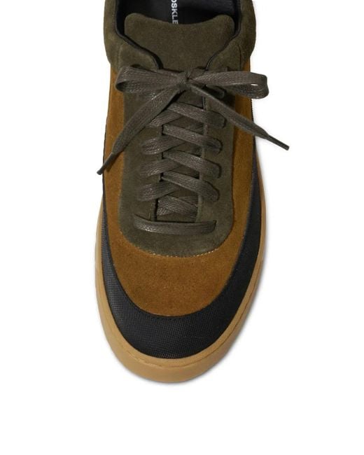 Osklen Brown Suede Low-Top Sneakers for men