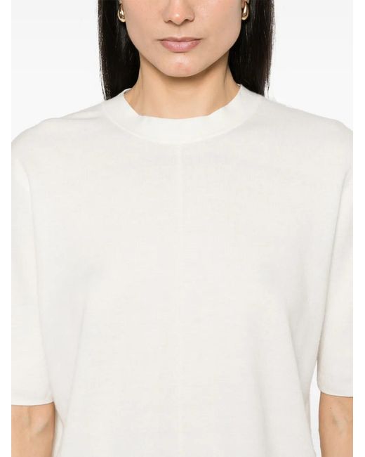 Bompard White Minimalist T-Shirt