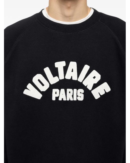 Zadig & Voltaire Blue Sunco Sweatshirt for men