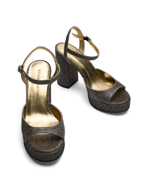 Stuart Weitzman Metallic 95Mm Dayna Ii Sandals
