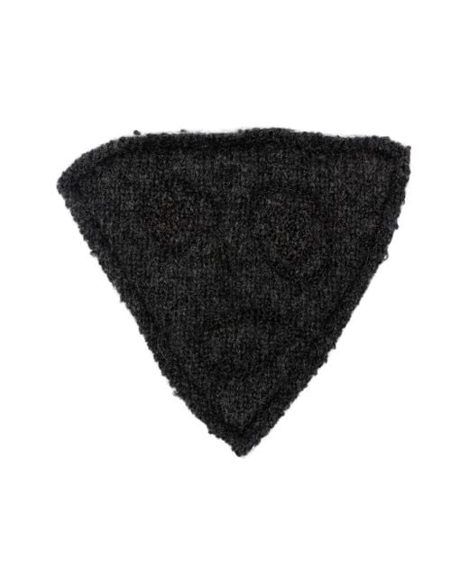 Plan C エンブロイダリーピン Black