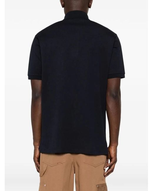 Gucci Black Cotton Polo Shirt for men