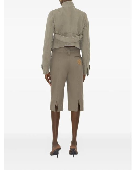 Burberry Natural B Crest Cotton Jacket