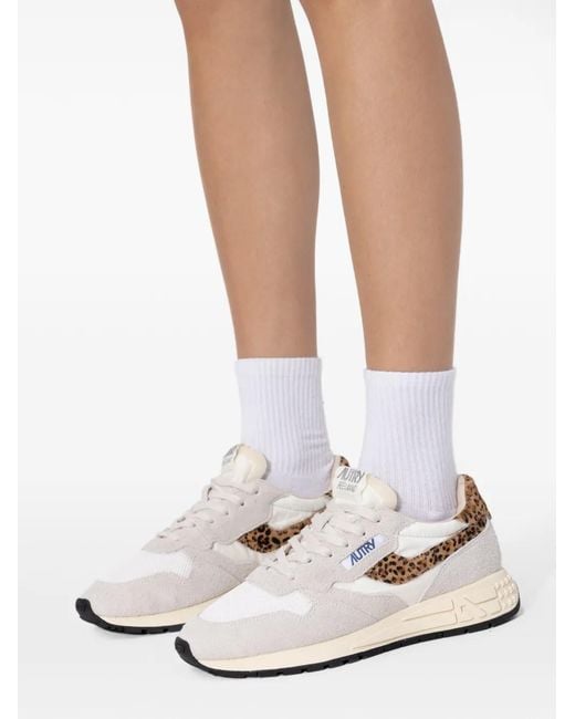 Autry White Reelwind Sneakers